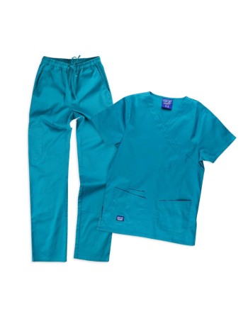 Conjunto Elastic Turquesa