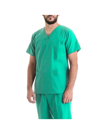 Conjunto casaca y pantalón escote V