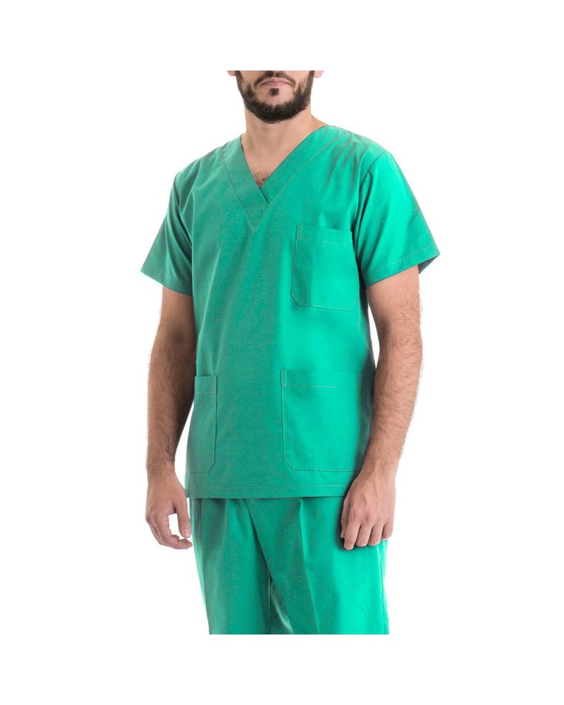 Conjunto casaca y pantalón escote V