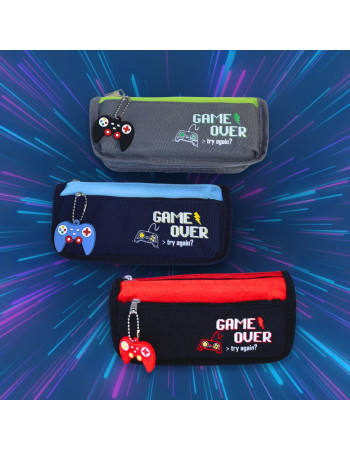 Cartuchera Game Over Doble Cierre