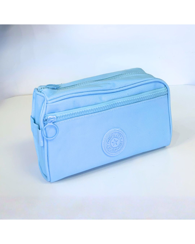 Cartuchera Pastel Doble Cierre