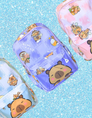 Mochila Escolar Capibara