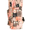 Mochila gatos rosas