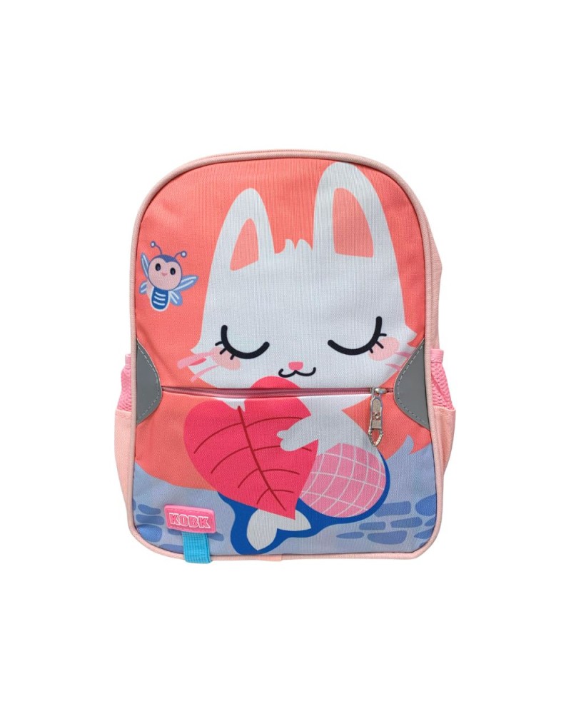 Mochila escolar gato