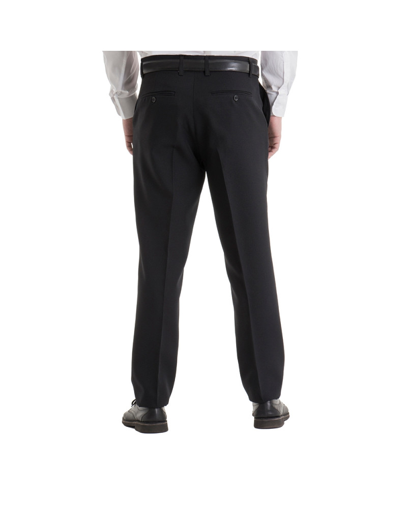 Pantalón de vestir de hombre sin pinzas