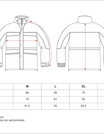 Parka Desmontable S1100 Wt Azul