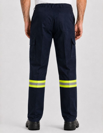 PANTALÓN CARGO FORTE AZUL MARINO C/REF