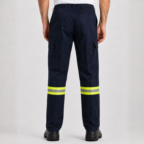PANTALÓN CARGO FORTE AZUL MARINO C/REF