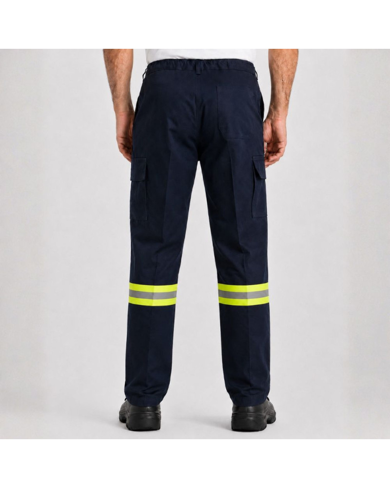 PANTALÓN CARGO FORTE AZUL MARINO C/REF