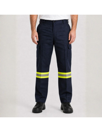 PANTALÓN CARGO FORTE AZUL MARINO C/REF