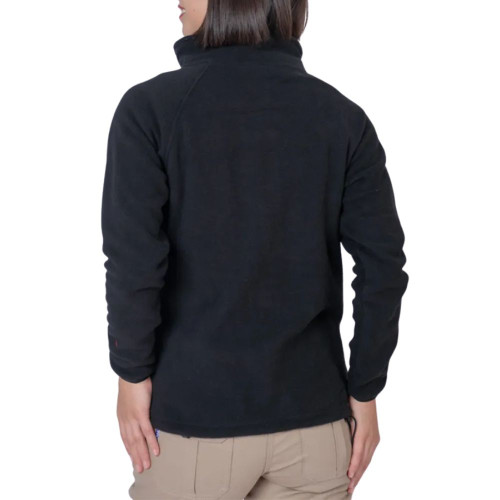 Campera polar dama SW negro