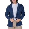 Campera polar dama SW azul