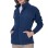 Campera polar dama SW azul
