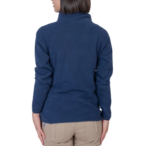 Campera polar dama SW azul