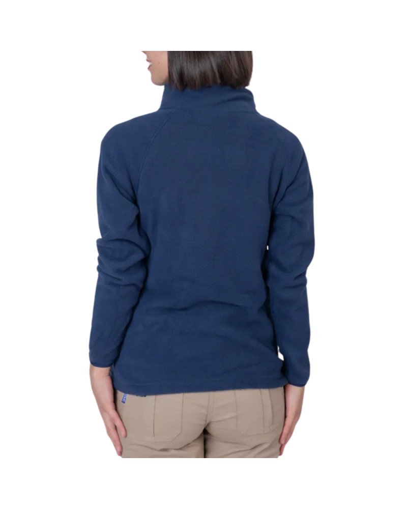 Campera polar dama SW azul