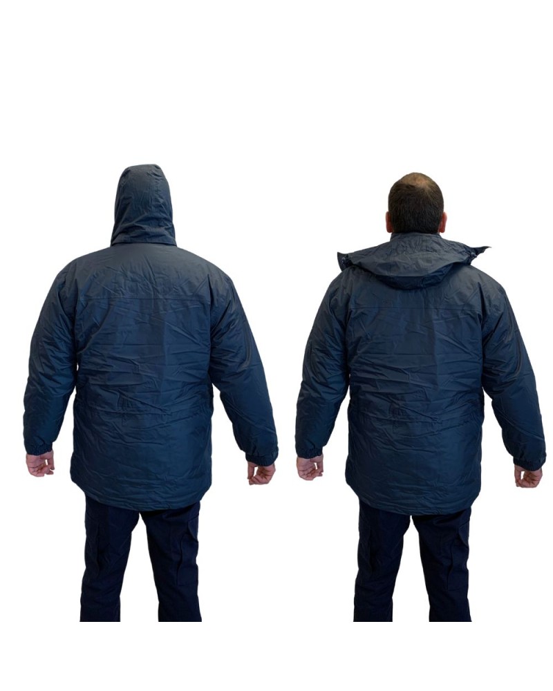 Parka Aosta Pvc Azul Parka Aosta Pvc Azul