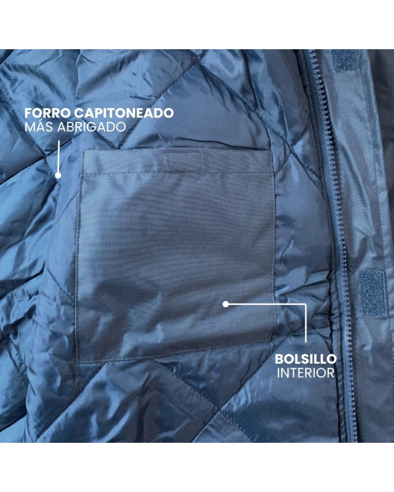 Parka Torino Azul Parka Torino Azul