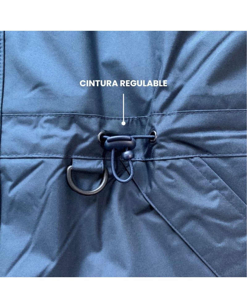 Parka Aosta Pvc Azul Parka Aosta Pvc Azul