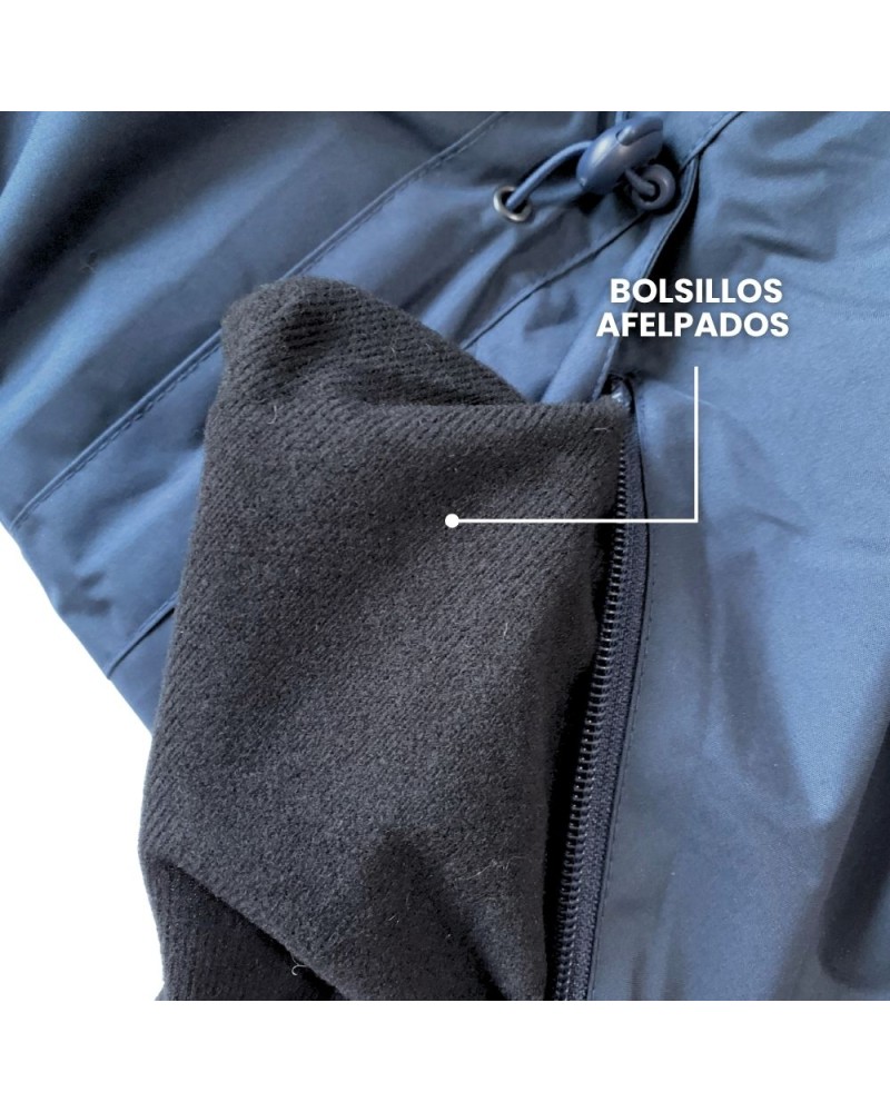 Parka Aosta Pvc Azul Parka Aosta Pvc Azul