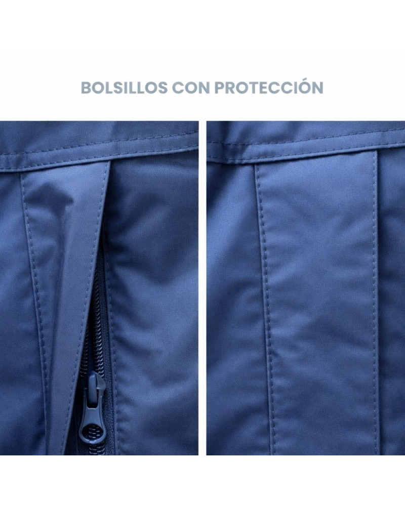 Parka Aosta Pvc Azul
