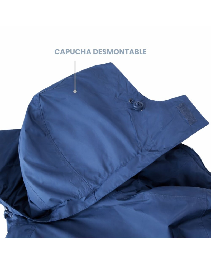 Parka Aosta Pvc Azul