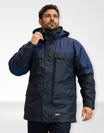 Parka Desmontable S1100 Wt Azul